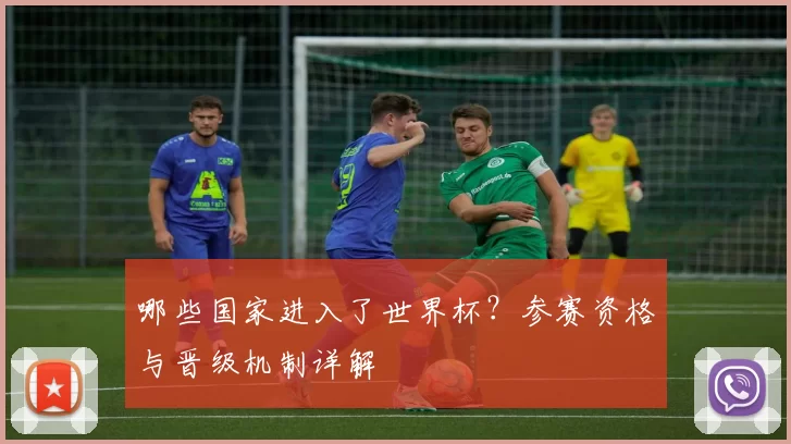 哪些国家进入了世界杯?参赛资格与晋级机制详解