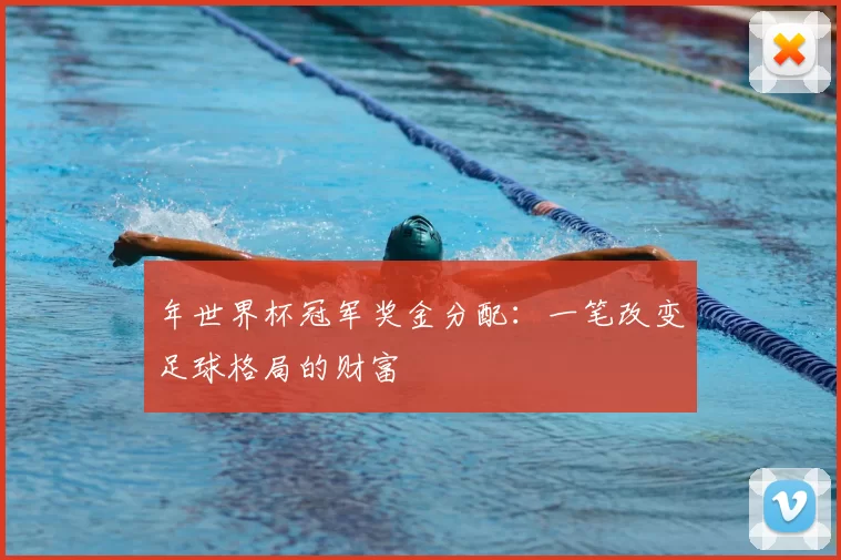 年世界杯冠军奖金分配：一笔改变足球格局的财富